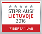 Stipriausi Lietuvoje Fiberta